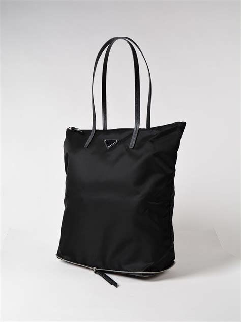 prada studded nylon|prada nylon shopper tote.